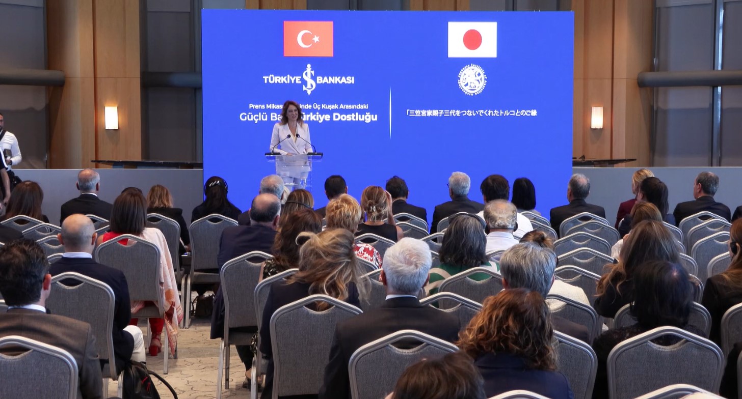 Japonya Altes Prensesi Akiko Mikasa, Türkiye ziyareti kapsamında İstanbul’da düzenlenen