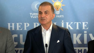 AK Parti Genel Başkan Yardımcısı ve Parti Sözcüsü Ömer Çelik,