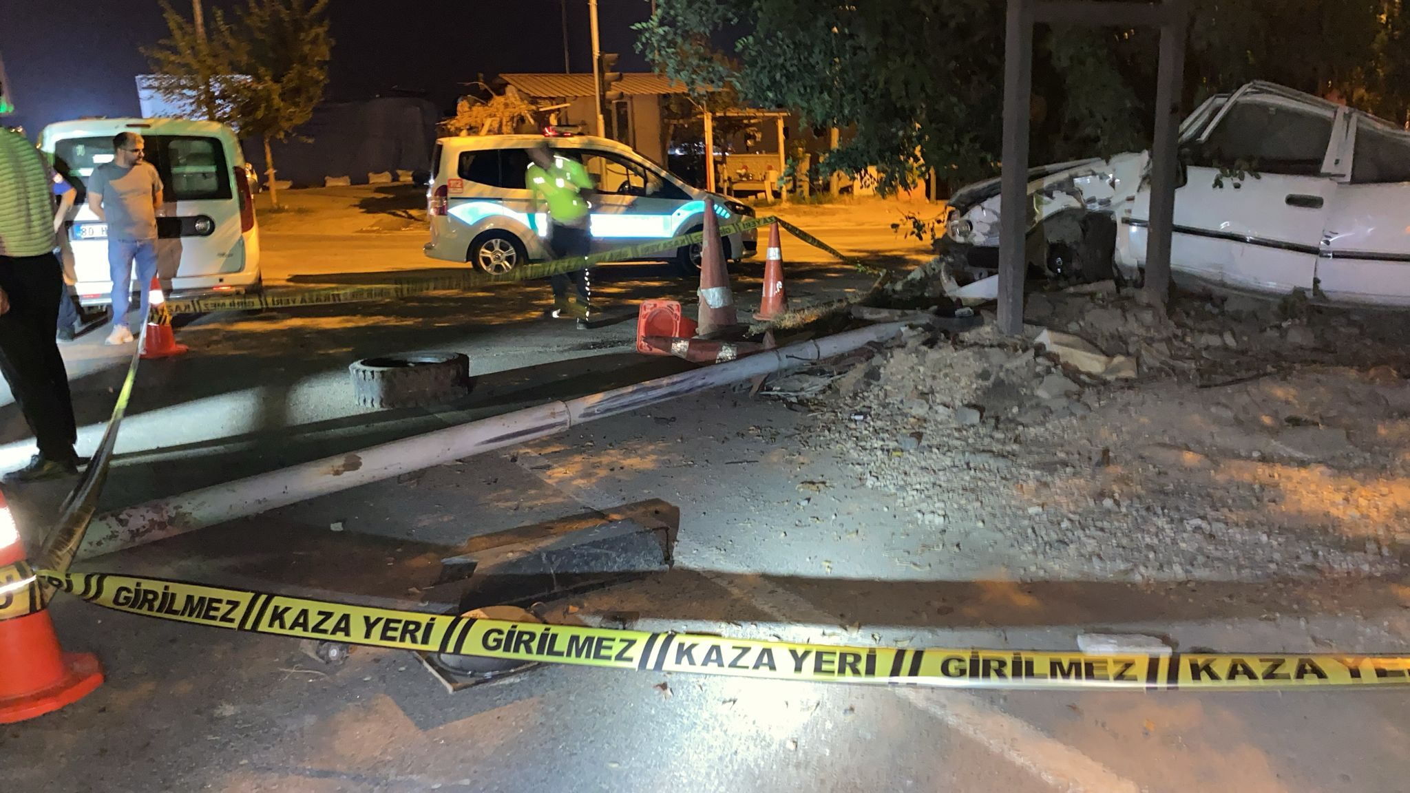 Düziçi ilçesi Muhsin Yazıcıoğlu Bulvarı’nda meydana gelen trafik kazasında, Hüseyin