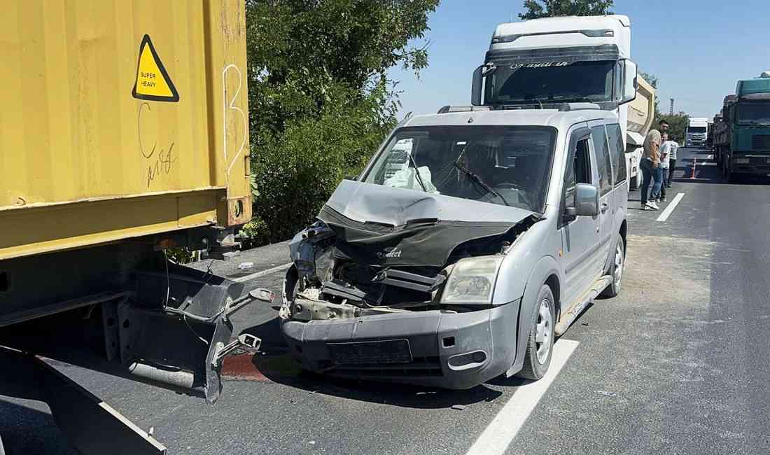 Manisa’nın Turgutlu ilçesinde, 1 TIR, 1 kamyon ve 1 hafif