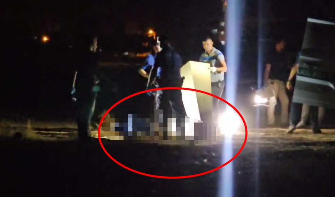 Mardin’in Kızıltepe ilçesinde boş arazide 25 yaşlarında bir erkeğe ait