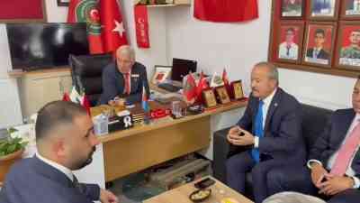 Milliyetçi Hareket Partisi (MHP) Afyonkarahisar Milletvekili Mehmet Taytak ve beraberindeki