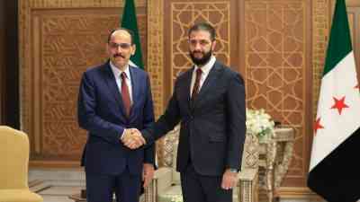 Milli İstihbarat Teşkilatı (MİT) Başkanı İbrahim Kalın, temaslarda bulunmak üzere
