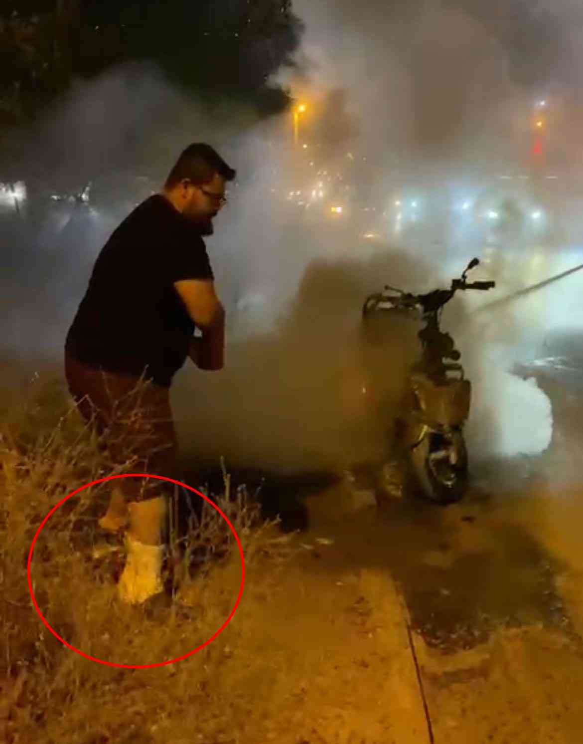 Bursa’nın Osmangazi ilçesinde dün akşam saatlerinde yaşanan olayda, Demirtaş mevkiinde