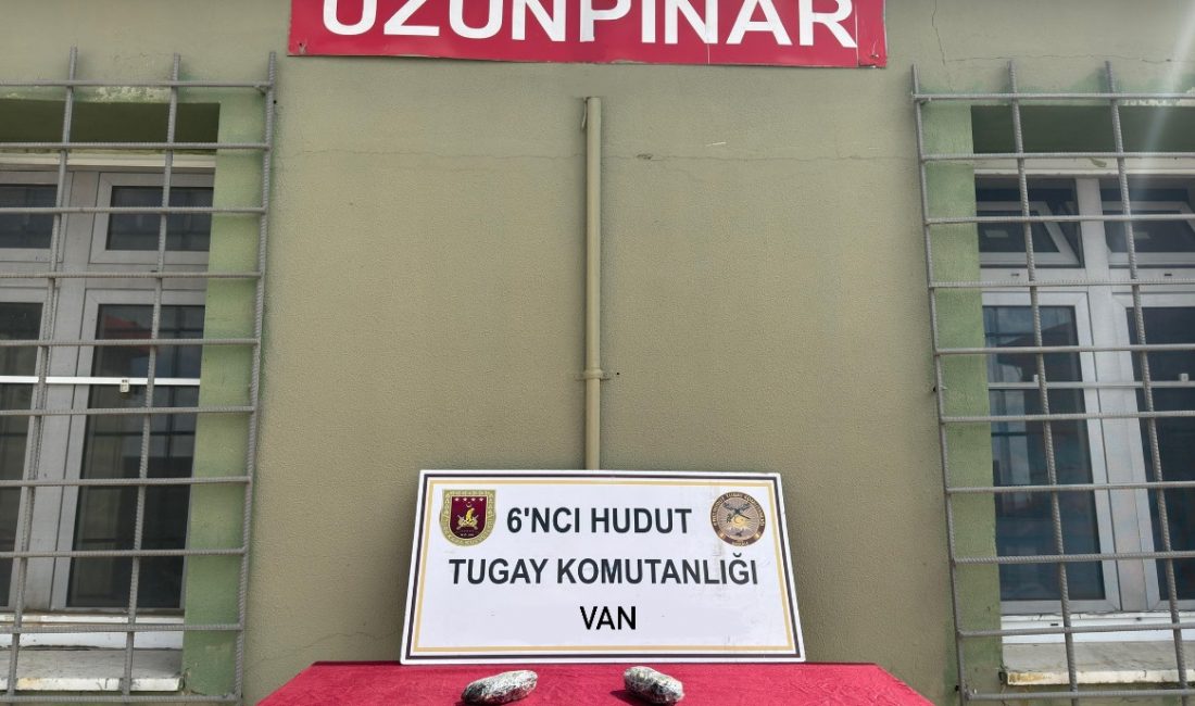 Milli Savunma Bakanlığı (MSB), Van hudut hattında gerçekleştirilen arama tarama