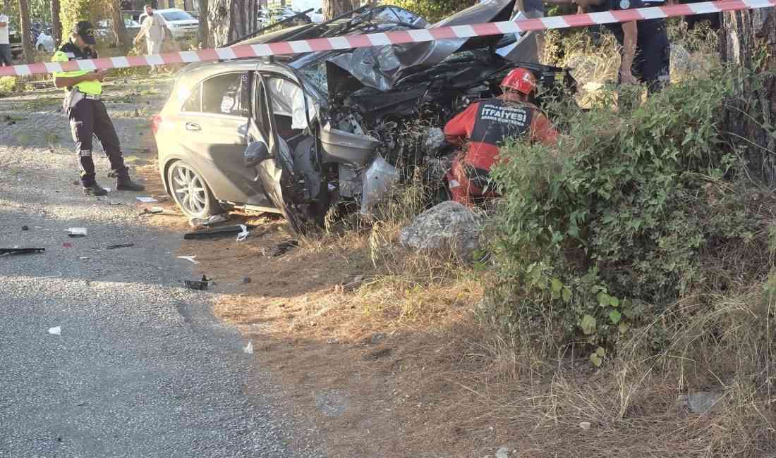 Muğla’nın Ula ilçesinde meydana gelen trafik kazasında bir kişi yaşamını