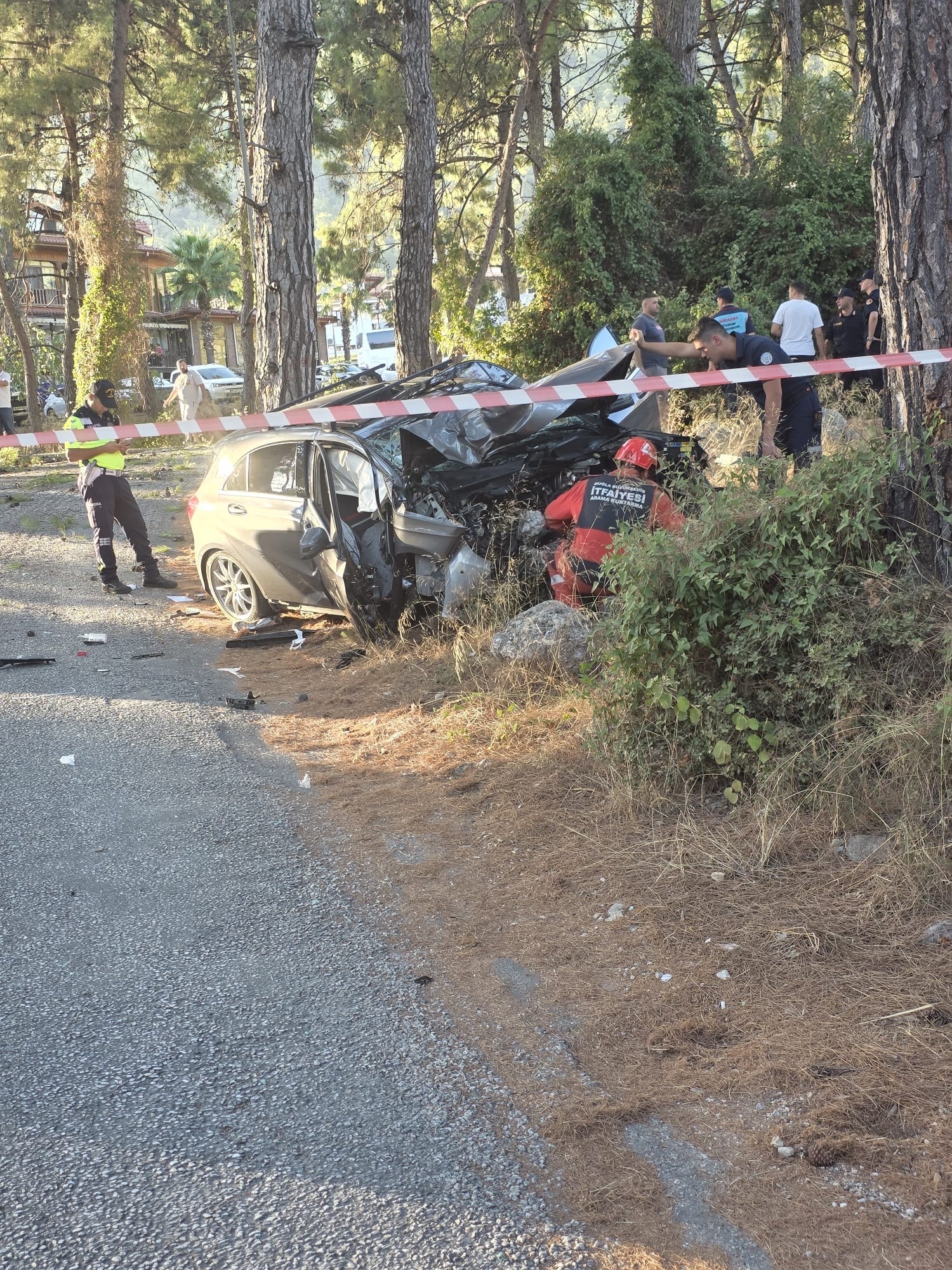 Muğla’nın Ula ilçesinde meydana gelen trafik kazasında bir kişi yaşamını
