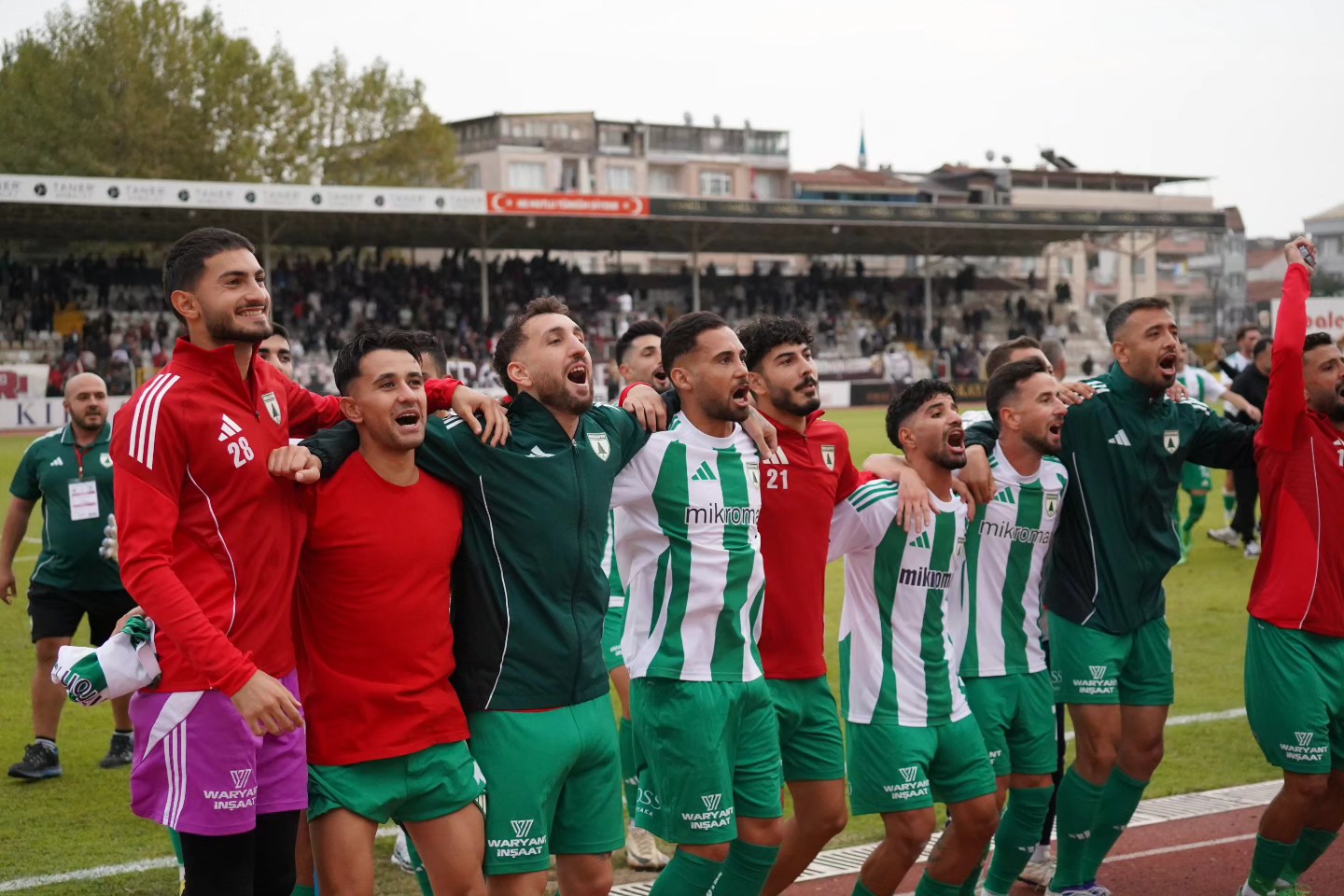 TFF 2’nci Lig Beyaz Grup’ta deplasmanda İnegölspor’u 2-0 mağlup eden