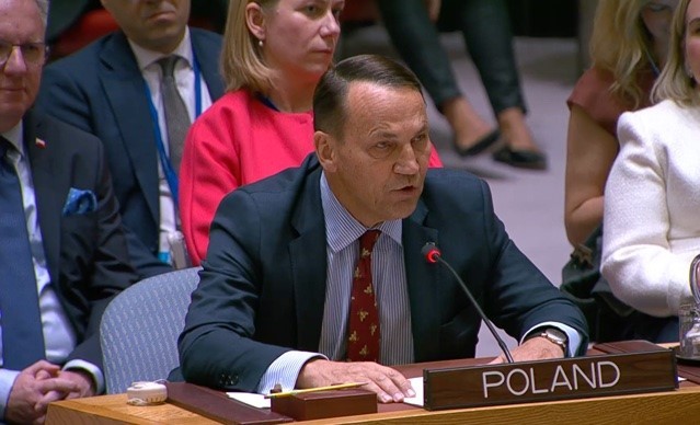 Polonya Dışişleri Bakanı Radoslaw Sikorski, Rusya’nın Estonya hava sahasını ihlal