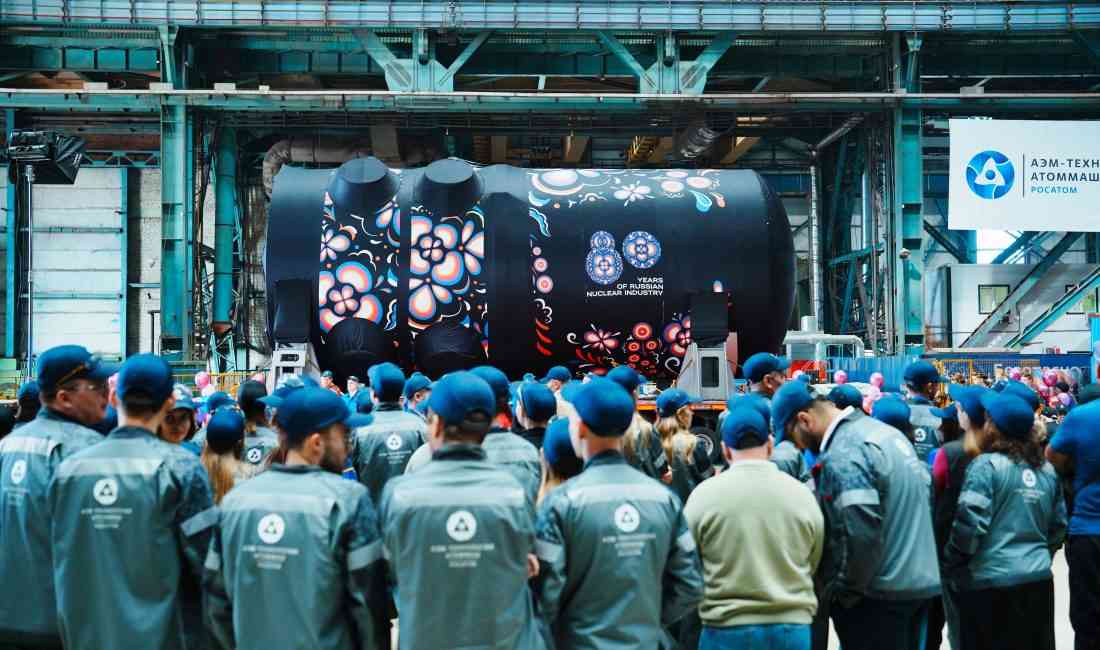 Moskova’da düzenlenen Dünya Nükleer Haftası forumunun açılış töreninde, Akkuyu Nükleer