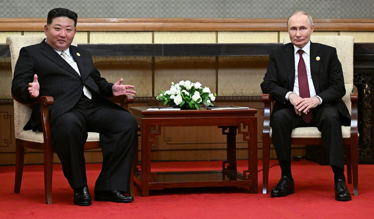 Rusya Devlet Başkanı Vladimir Putin ile Kuzey Kore lideri Kim
