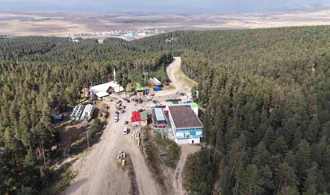 KARS’ın Sarıkamış ilçesinde, kış turizminin önde gelen merkezlerinden biri olan