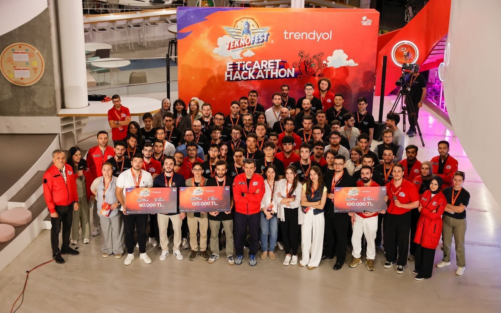 TEKNOFEST kapsamında bu yıl ikinci kez düzenlenen Trendyol TEKNOFEST E-Ticaret