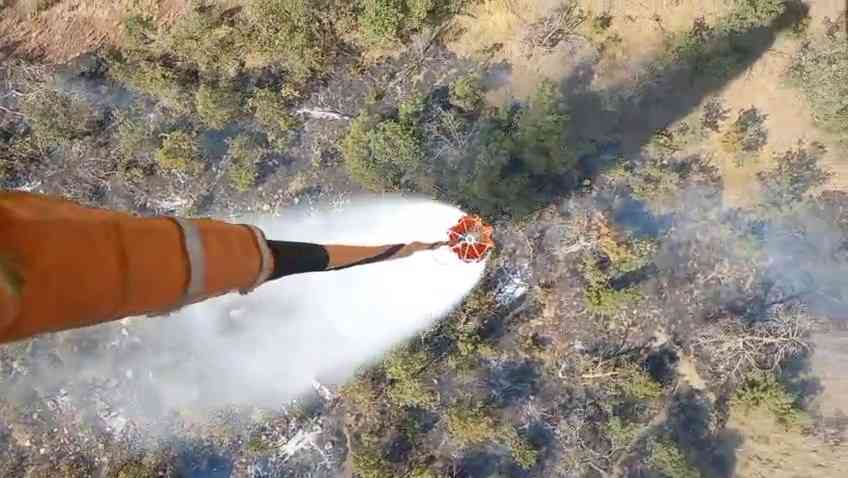 Şırnak’ın Bestler Dereler Bölgesi’nde orman yangını çıktı. Yangın, Uğurtepe mevkisinde