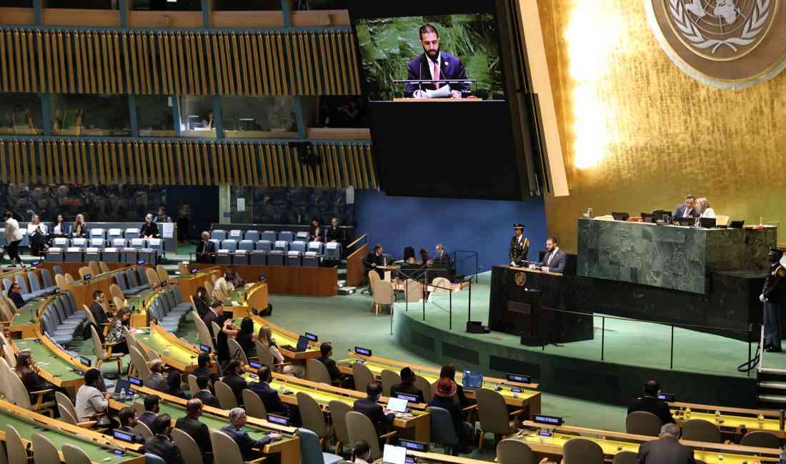 Suriye Cumhurbaşkanı Ahmed Şara, Birleşmiş Milletler 80’inci Genel Kurulu’nda yaptığı