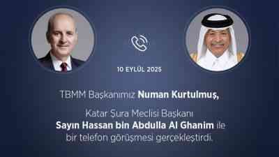 Türkiye Büyük Millet Meclisi (TBMM) Başkanı Numan Kurtulmuş, Katar Şura