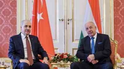 Türkiye Büyük Millet Meclisi (TBMM) Başkanı Numan Kurtulmuş, resmi ziyaret