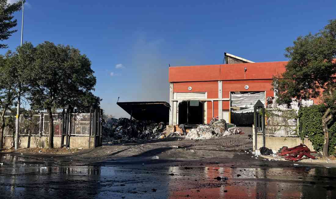Kayseri Organize Sanayi Bölgesi (OSB) 12’nci Cadde’de bulunan bir tekstil