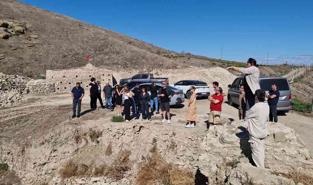 Tekirdağ’ın Marmaraereğlisi ilçesinde 5 bin yıllık Perinthos Antik Kenti’nde yürütülen