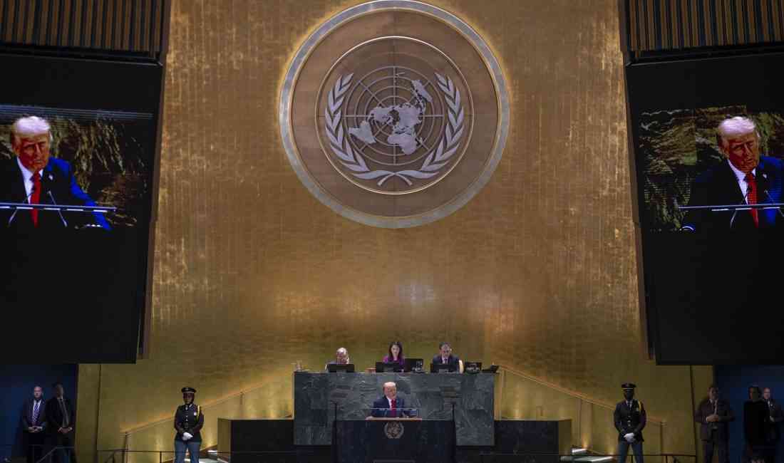 ABD Başkanı Donald Trump, Birleşmiş Milletler’in 80’inci Genel Kurulu’nda konuşması
