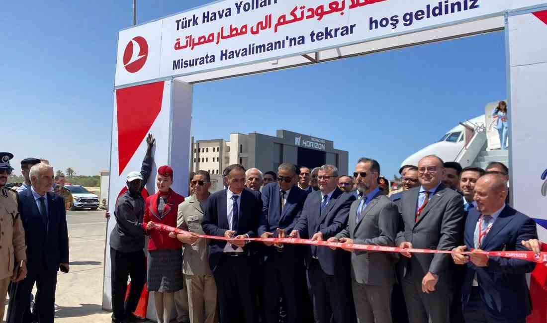 Türk Hava Yolları (THY), Libya’da Trablus ve Bingazi’den sonra Mısrata’yı