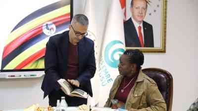 Uganda Kültür Bakanı Dr. Mutuuzo Peace Regis, Yunus Emre Enstitüsü
