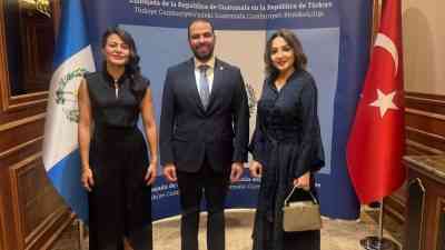 Guatemala’nın Ankara Büyükelçisi Eduardo Enrique Hernandez Recinos’un ev sahipliğinde, Guatemala