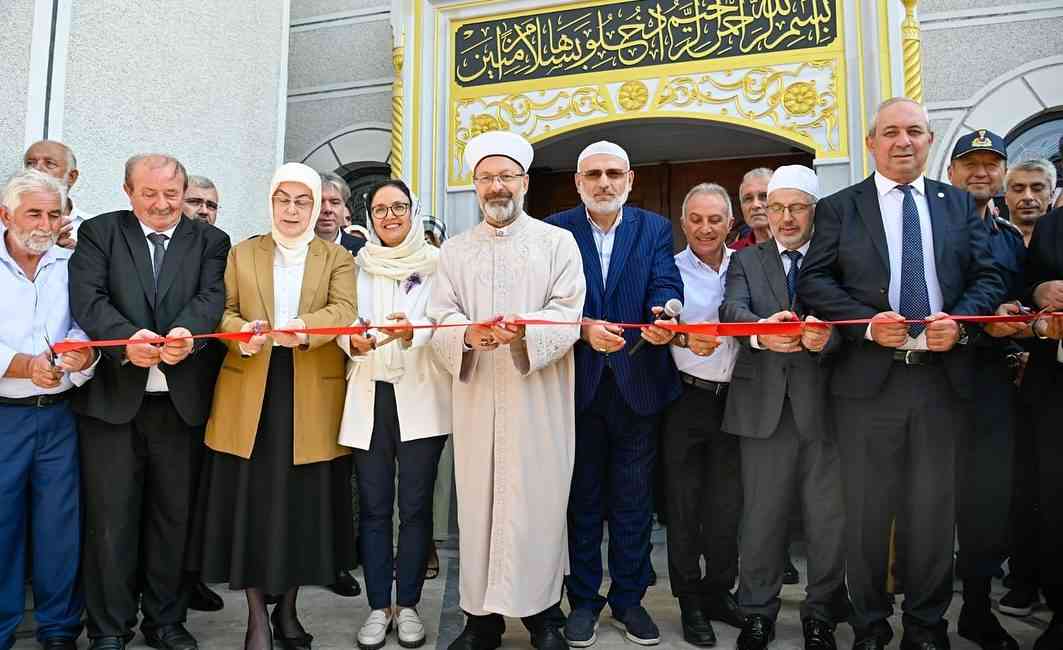 Açılışa Diyanet İşleri Başkanı Ali Erbaş Katıldı Yalova’nın Çınarcık ilçesine