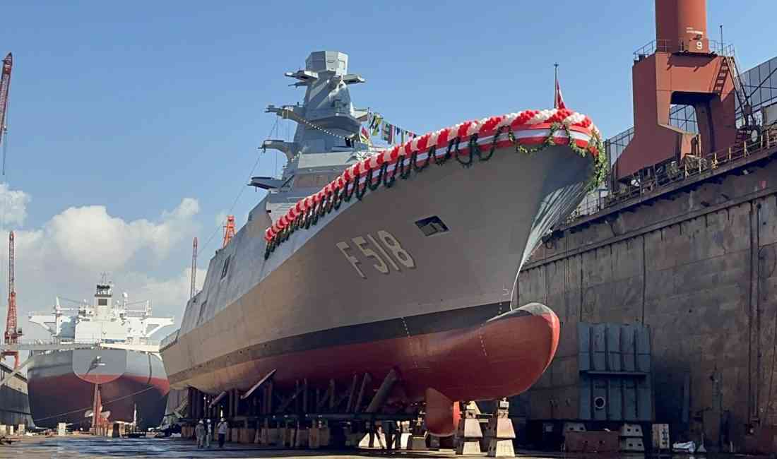 Yalova’nın Altınova ilçesinde MİLGEM Projesi kapsamında inşa edilen çok amaçlı