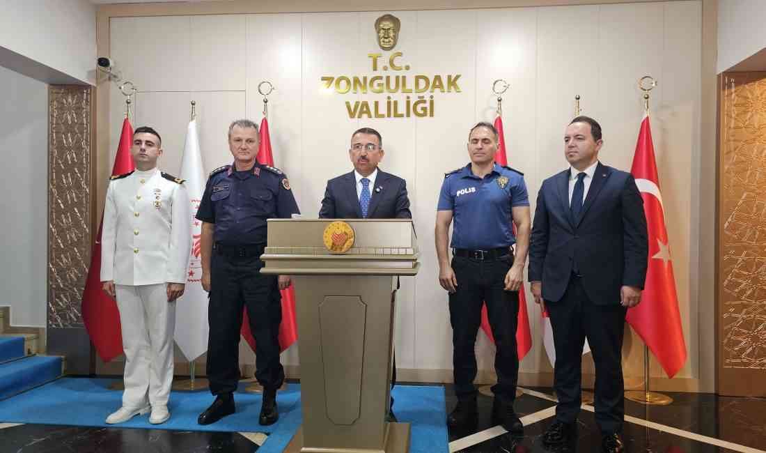 Zonguldak Valisi Osman Hacıbektaşoğlu, kaçak maden ocaklarıyla mücadele kapsamında 1