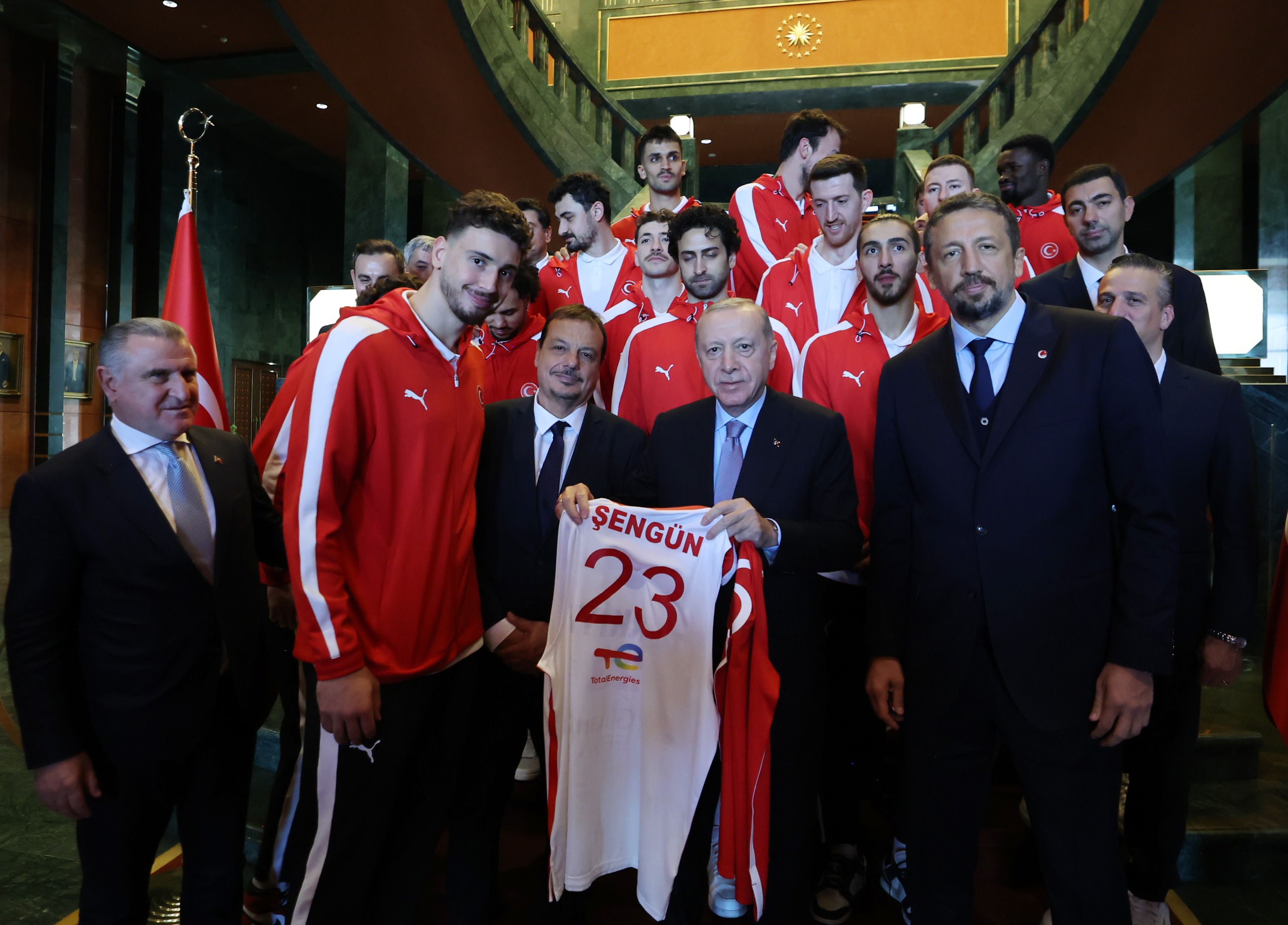 Cumhurbaşkanı Recep Tayyip Erdoğan, 2025 Avrupa Basketbol Şampiyonası’nda (EuroBasket 2025)