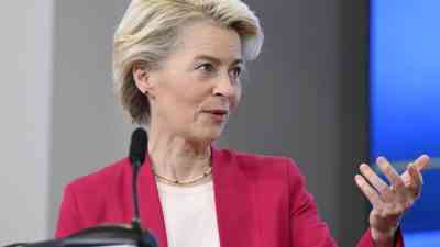 &nbsp; Avrupa Birliği (AB) Komisyonu Başkanı Ursula von der Leyen,