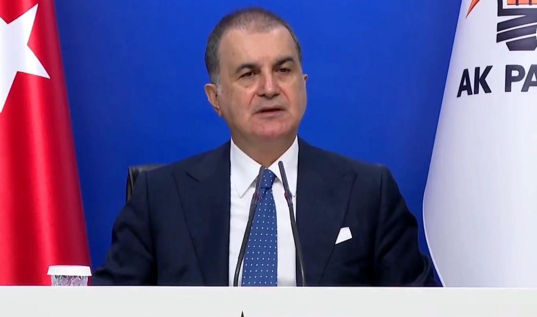 AK Parti Genel Başkan Yardımcısı ve Parti Sözcüsü Ömer Çelik,