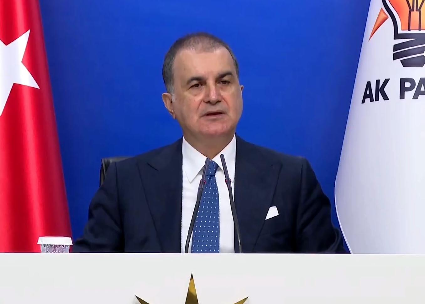 AK Parti Genel Başkan Yardımcısı ve Parti Sözcüsü Ömer Çelik,