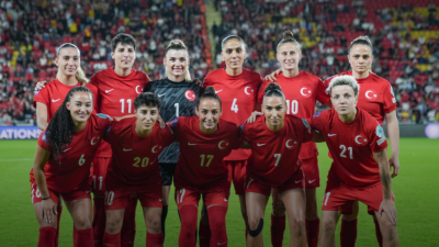 Cumhurbaşkanı Recep Tayyip Erdoğan, UEFA Uluslar B Ligi play-out rövanş