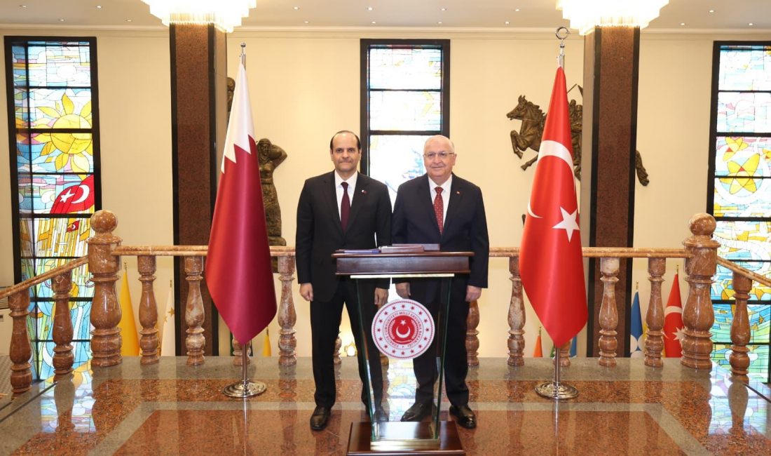 Milli Savunma Bakanı Yaşar Güler, Katarlı Mevkidaşı Al Sani ile Görüştü Milli Savunma Bakanı Yaşar Güler, Katar Başbakan Yardımcısı ve Savunma