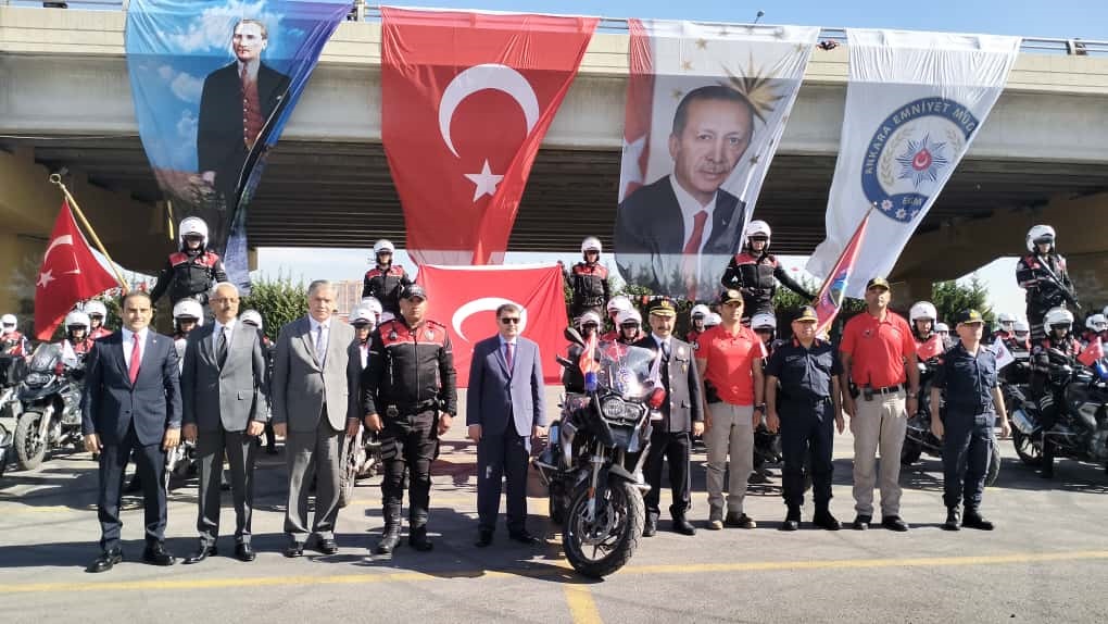   Ankara Valisi Vasip Şahin, Ankara Emniyet Müdürlüğü bünyesinde eğitimlerini