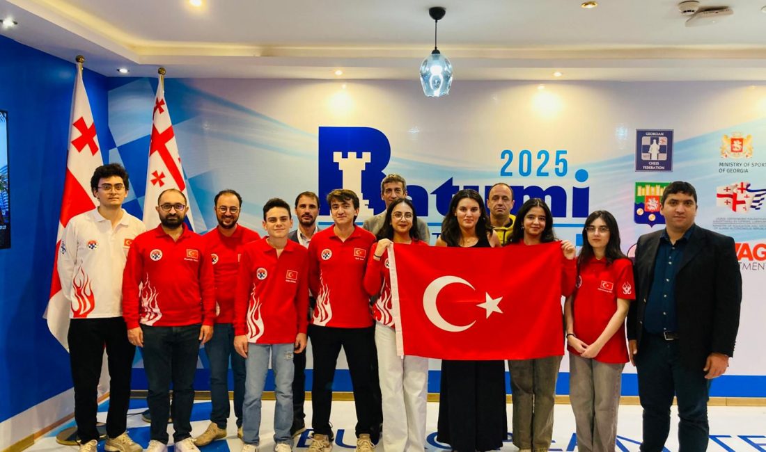 Türkiye, Gürcistan’ın Batum kentinde düzenlenen 2025 Avrupa Takımlar Satranç Şampiyonası’nda