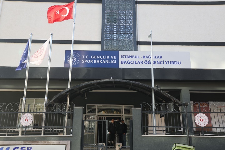 İstanbul’un Bağcılar ilçesinde Gençlik ve Spor Bakanlığı tarafından yapımı tamamlanan