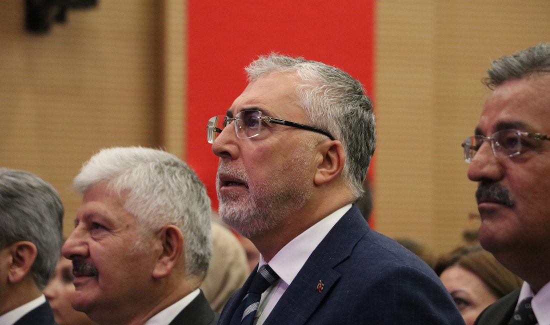 Çalışma ve Sosyal Güvenlik Bakanı Vedat Işıkhan, iş sağlığı ve