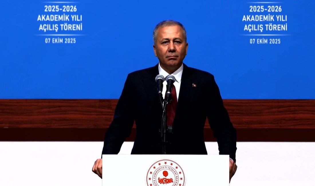 İçişleri Bakanı Ali Yerlikaya, Jandarma ve Sahil Güvenlik Akademisi Başkanlığı’nda