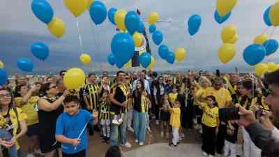 Hatay’ın İskenderun ilçesinde beyin kanserini yenen 3 yaşındaki Fenerbahçe taraftarı