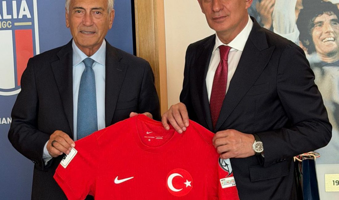   Türkiye Futbol Federasyonu (TFF) Başkanı İbrahim Ethem Hacıosmanoğlu, İtalya
