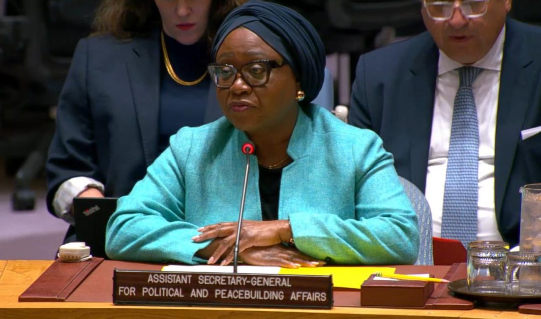 Birleşmiş Milletler (BM) Afrika’dan Sorumlu Genel Sekreter Yardımcısı Martha Ama
