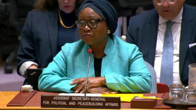 Birleşmiş Milletler (BM) Afrika’dan Sorumlu Genel Sekreter Yardımcısı Martha Ama