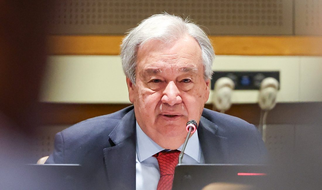   Birleşmiş Milletler (BM) Genel Sekreteri Antonio Guterres, Dünya Gıda