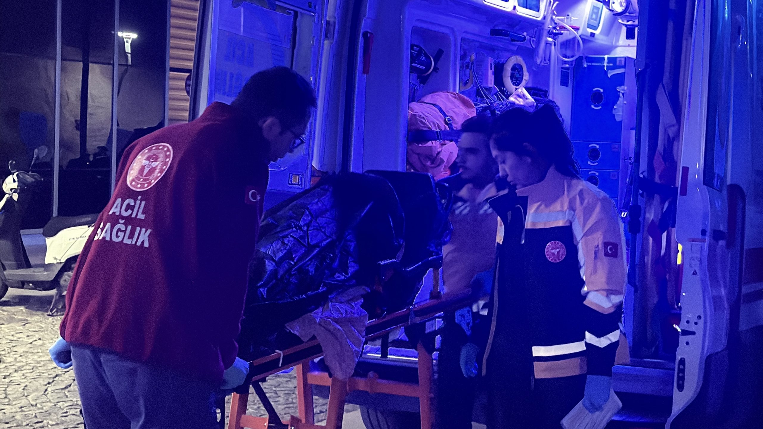   Muğla’nın Bodrum ilçesinde, bir otelin lojmanında doğum yapan Kırgızistan