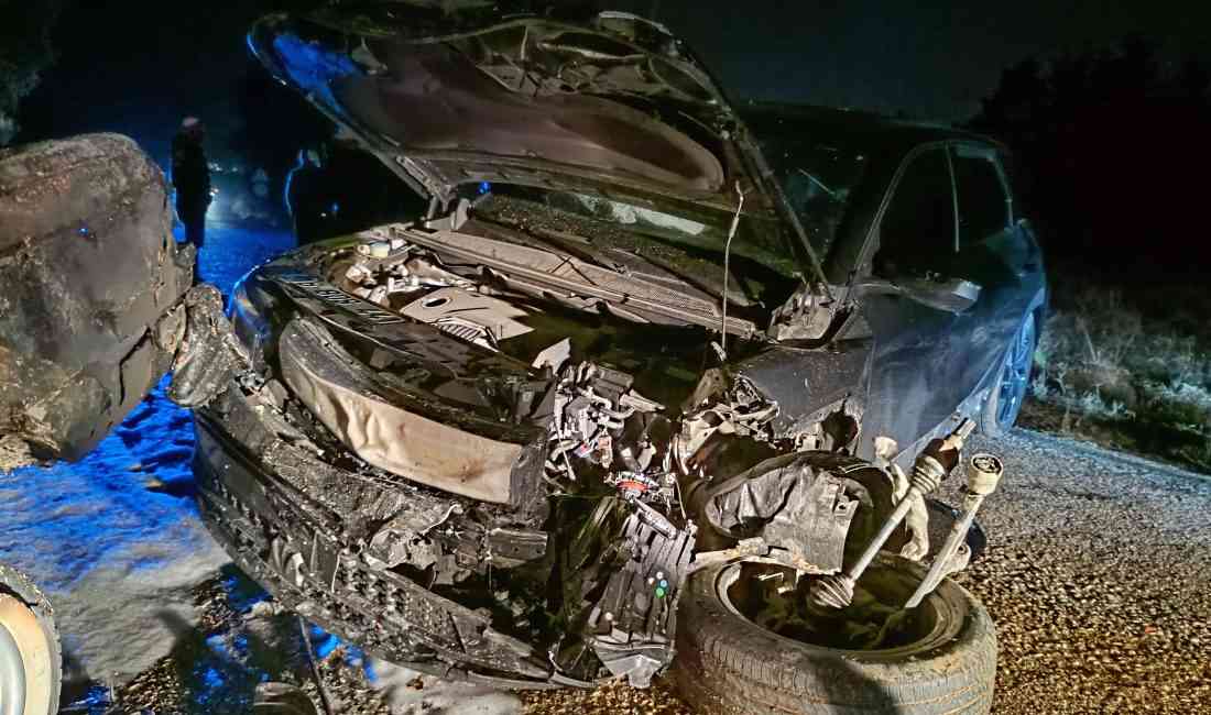 &nbsp; Kaza Sonrası Cip Sürücüsü Kaçtı, Polis Yakalandı Bursa’nın Nilüfer