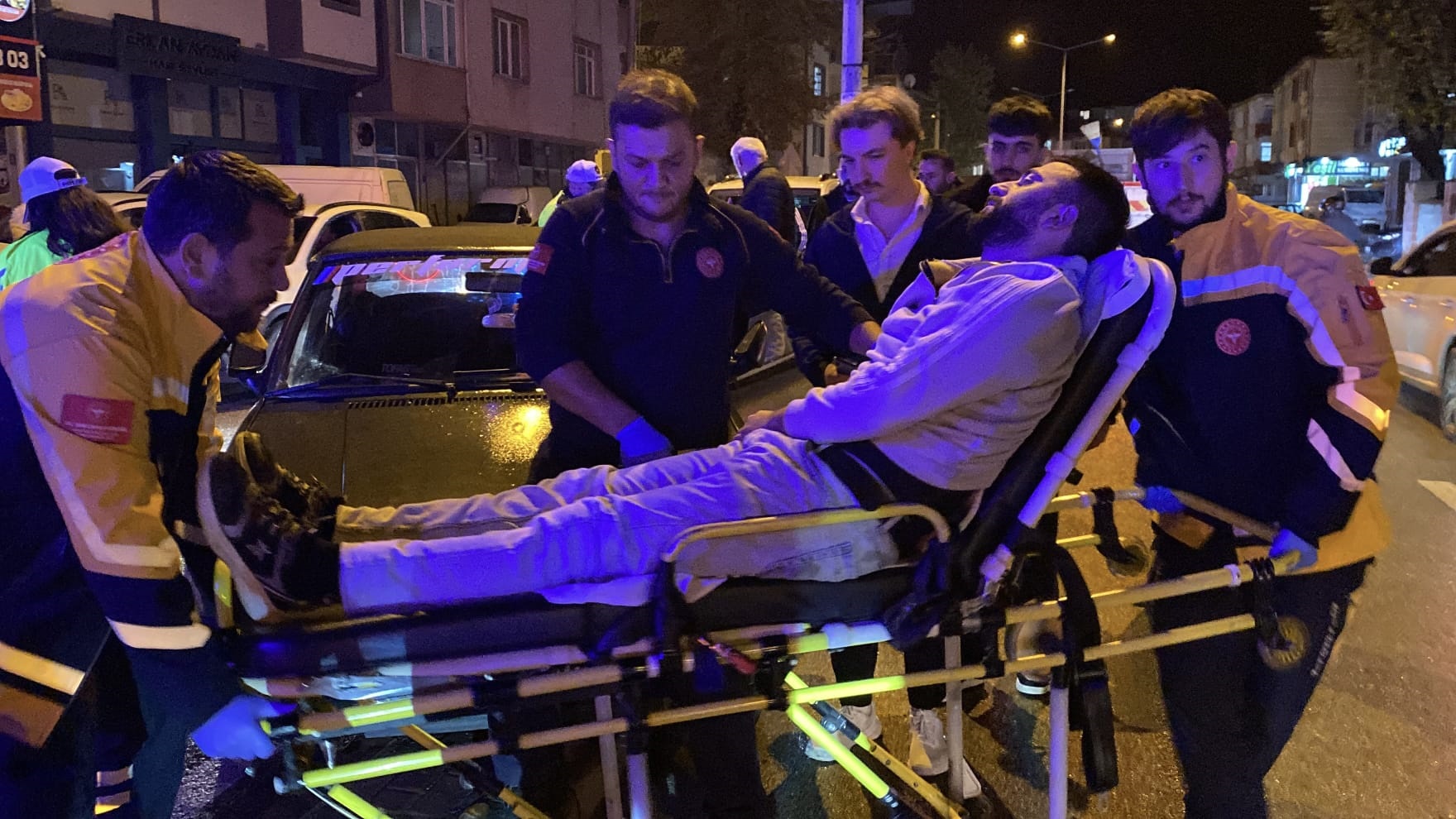   Bursa’nın İnegöl ilçesinde seyir halindeyken rahatsızlanan sürücünün kontrolünden çıkan