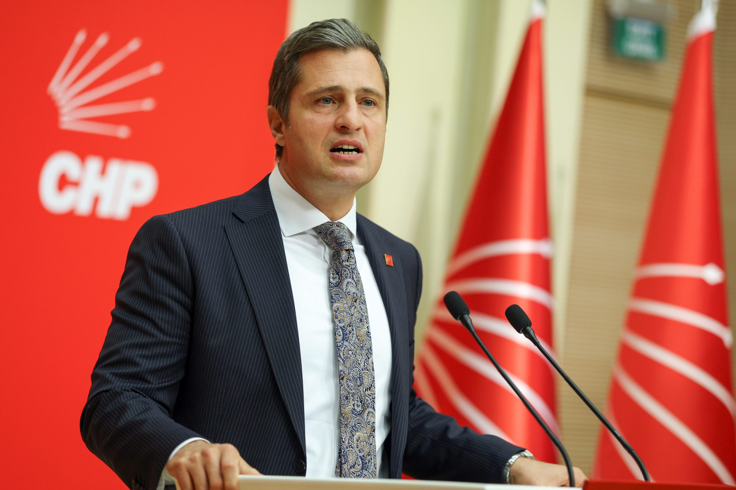 CHP Genel Başkan Yardımcısı ve Parti Sözcüsü Deniz Yücel, Ankara